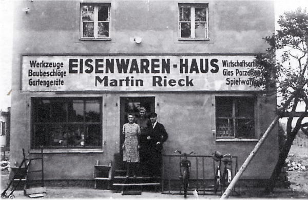 Eisenwaren-Haus Martin Rieck - Foto: Archiv Siegfried Gro