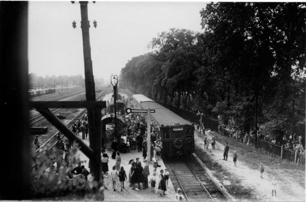 Sonderzug Bahnhof Fredersdorf