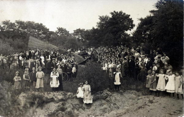 Flugzeugabsturz in Fredersdorf