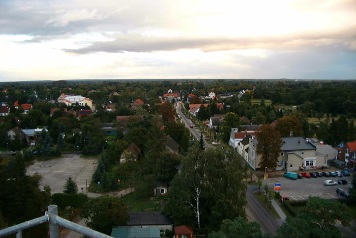 Fredersdorf von oben
