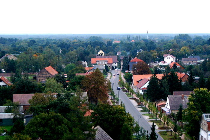Fredersdorf von oben