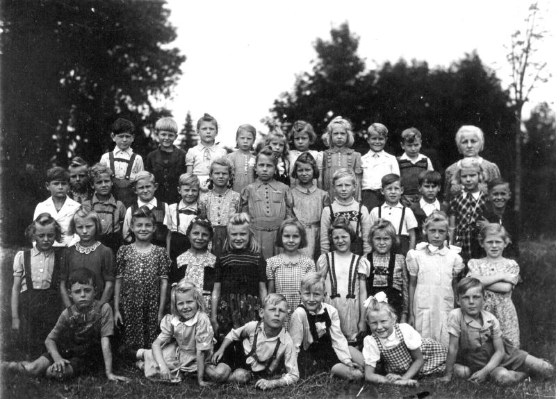 1948 Klasse 1 m. Frau Wittig