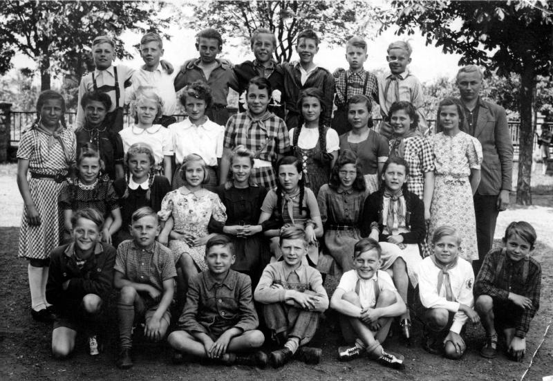 1953 6. Klasse Brbel m. Hr. Dominik