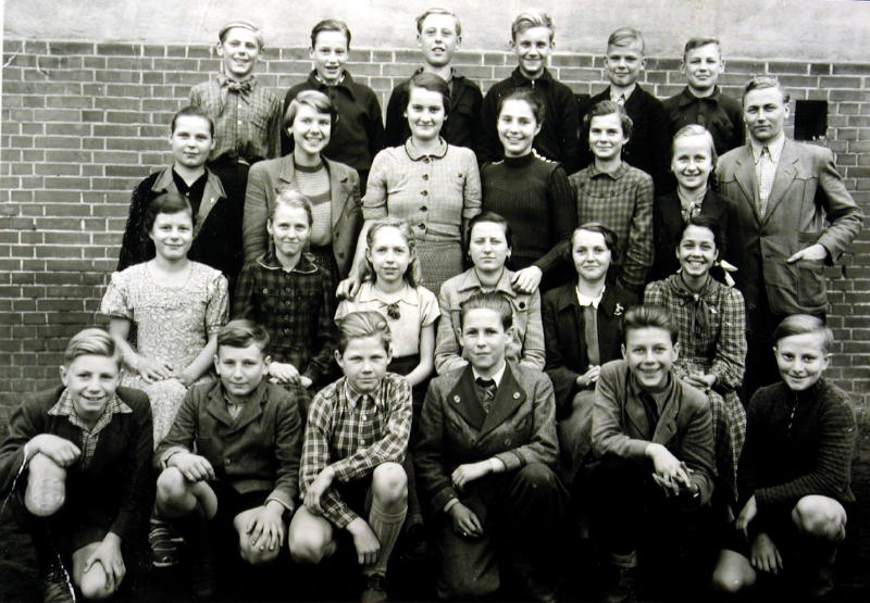 1954 7. Klasse m. Hr. Dominik